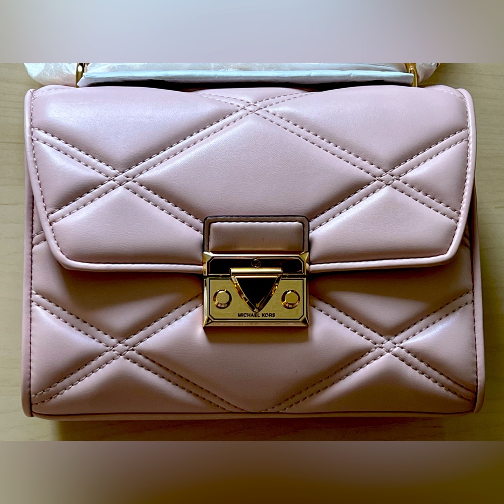 Michael Kors| Serena Small Quilted Crossbody